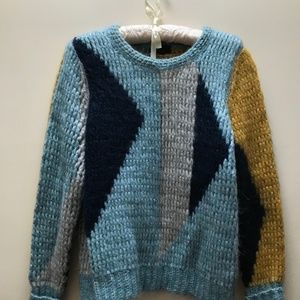 J Crew Collection Mohair Hand Knit Sweater S